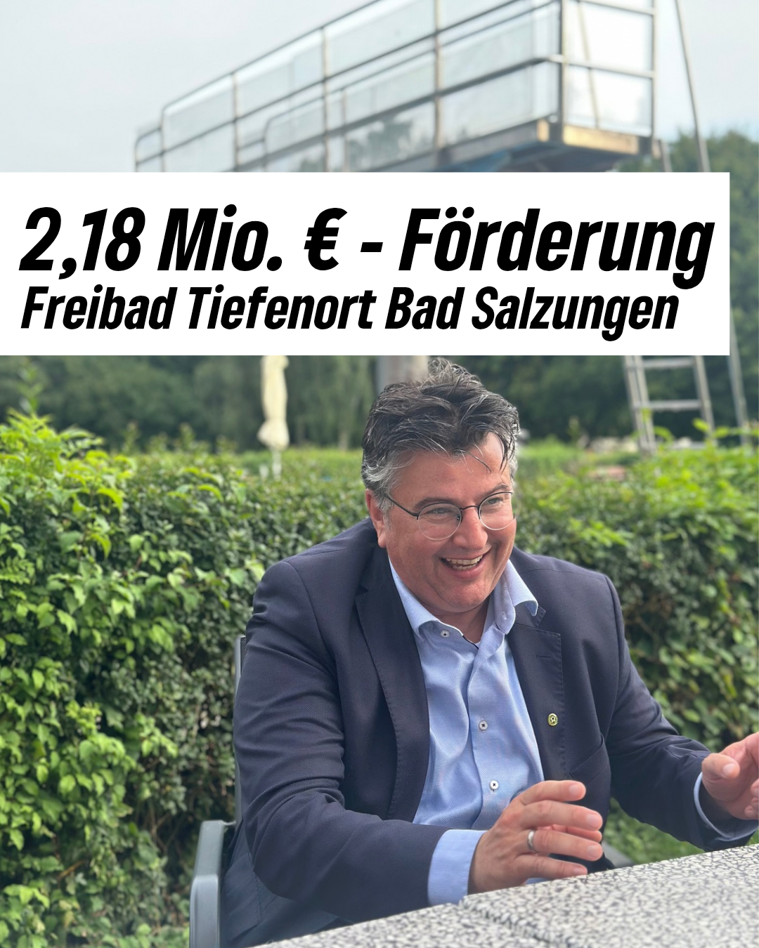 Grünes Licht für das Freibad Tiefenort Bad Salzungen – Bundestag bewilligt Fördermittel